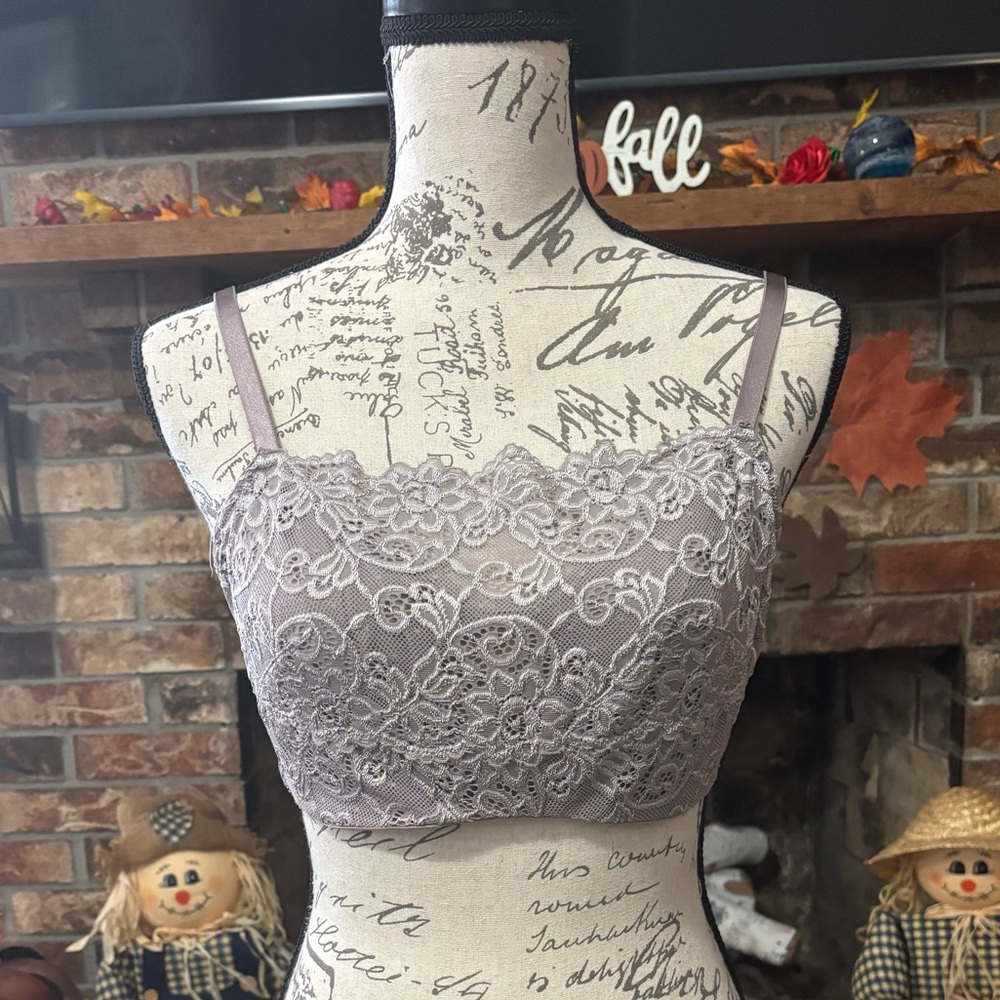 Olga Lace Bra in Soft Purple